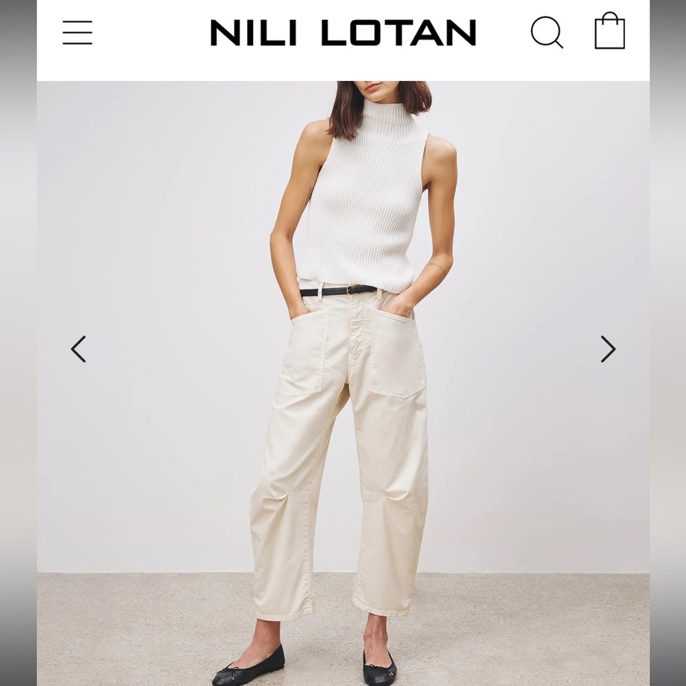Nili Lotan Shon pant. Size 0. Worn twice.